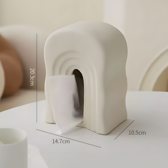 Porcelain Tissue Box
